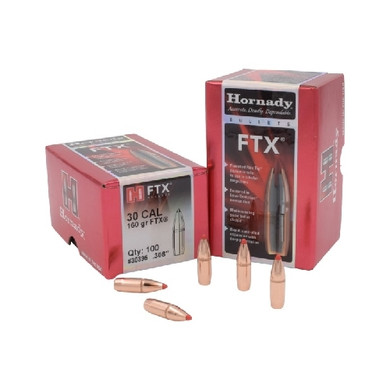 Hornady Proj 30cal 160gr Ftx 30395
