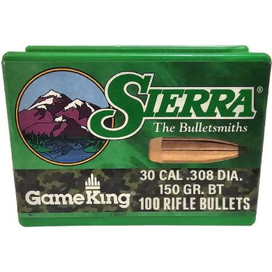 Sierra .30 150gr Spitzer Boat Tail