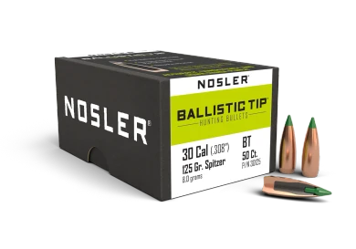 Nosler .30cal 125gr B/tip 50pck