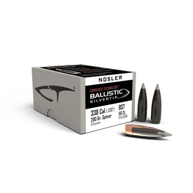 Nosler 338 200gr E-tip 50pk