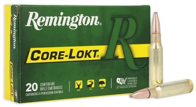Rem .308win 150gr Psp Core Lokt Cartridges X20