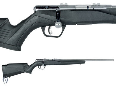 Savage B22 22lr F Blued Syn 10 Shot With Sights