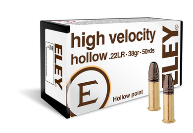 Eley 22lr High Velocity Hp 1250fps X50