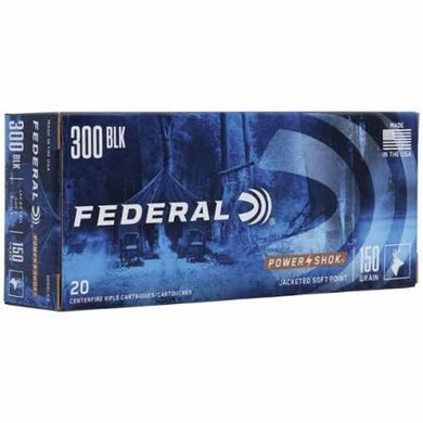 Federal 300aac Blackout 150gr Sp Power-shok