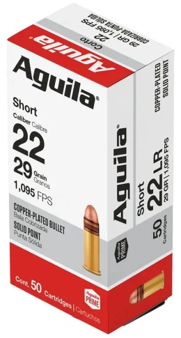 Aguila .22 Super Extra Short Hv 29g Sp -50 Box