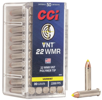 Cci 22wmr Vnt 30gr X 50 Rnds