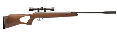 CROSMAN TITAN NP WOOD .177 W/SCOPE 1200FPS