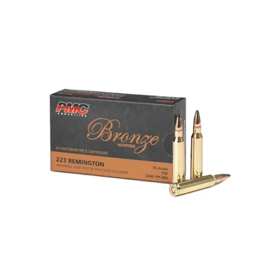 Pmc .223 Remington 55 Grain Sp Bronze Line