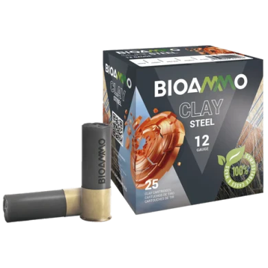 Bioammo Clay Steel 12g 7 2-3/4" 28gm Packet (25)