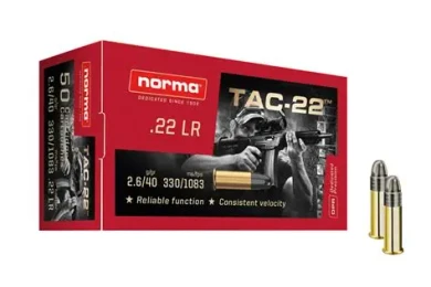 Norma 22lr Tac-22 40gr Lrn 50 Pack