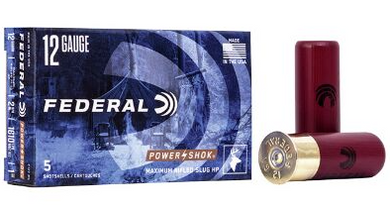 Federal 12ga 1oz Rifled Slug Hp 1610 Fps