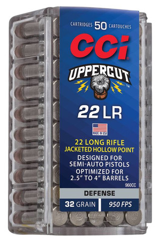 Cci Uppercut, .22lr, Jhp, 32 Grain, 50 Rounds