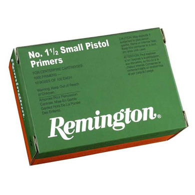Remington Primer 1 1/12 Small Primer X 100
