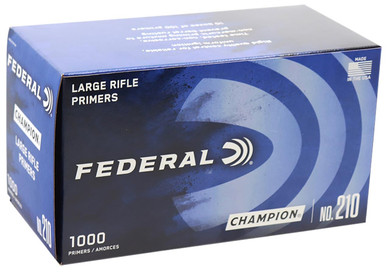 Pack Of Federal Champion #210 Large Primers - 100 Count - Large