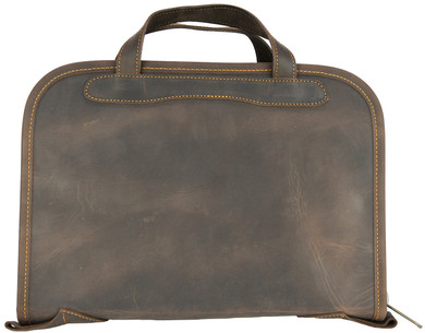 Artipel Leather Padded Handgun Bag Italian Leather