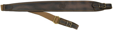 Artipel Leather Rifle Sling Adj Length Neoprene Lining 2