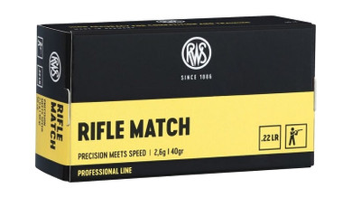 Rws, .22lr, Lrn, 40 Grain, 50 Rounds