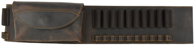 Artipel Leather Cartridge Belt For Rifle With Pocket 20 Cart
