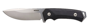 Rock 62 Fixed Blade Grey Blade Walnut Engraved