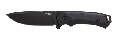 Rock 62 Fixed Blade Black Blade Micarta Plain
