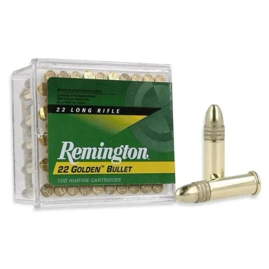 Rem .22lr Golden Bullet Hv 40gr Rn 100pk