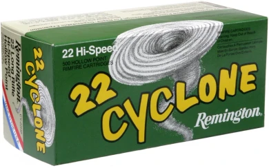 Rem .22lr Cyclone Hv 36gr Hp 50pk