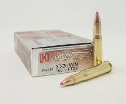 Hornady 30-30win 160gr Ftx Lvrev