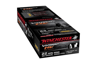 Winchester Varmint Hv 22wmr 30gr Vmax X50