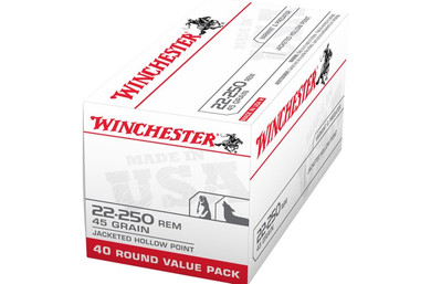 Win 22-250rem 45gr Jhp Varmint 40rnd