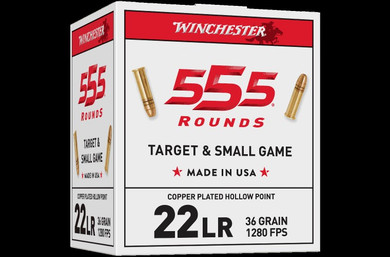 Winchester 555 Rounds Super X 22lr 36gr Lhp