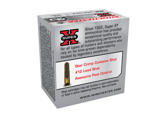 Winchester Super X Rat Shot 22lr 12 Shot