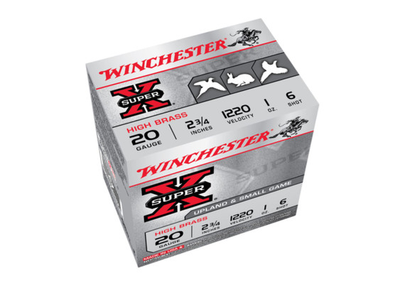 Winchester Super X 20g 6 Shot 2.75in 28gm Hs