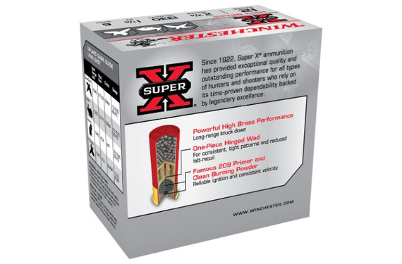Winchester Super X Hs 12g 6 2-3/4 36gm 25