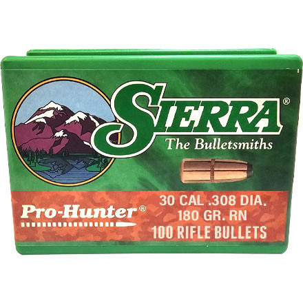 Sierra .30 180gr Round Nose