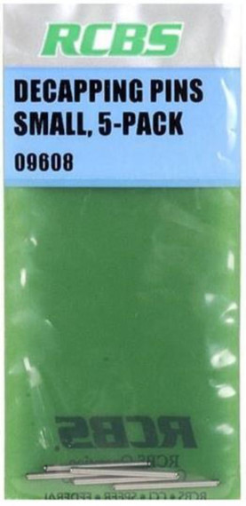Rcbs Decap Pin 5pack Small