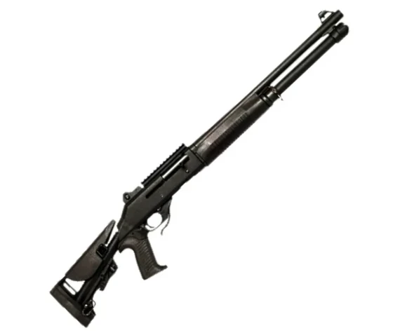 Tacsoras 18" M4 Adjustabletacsoras Shotgun: 47cm/18" Tactical Barrel, 5+1 Capacity, M4 Adjustable Stock Black
