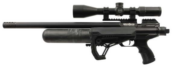 Brk Commander Xr .22 Blk 400cc Alloy 17" Barrel