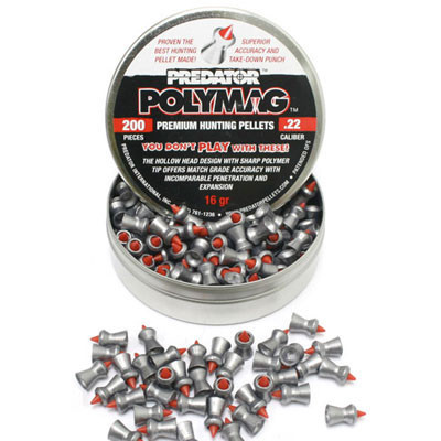 Predator Polymag .177 Cal, 8.0 Grains, Pointed, 200ct 0.177