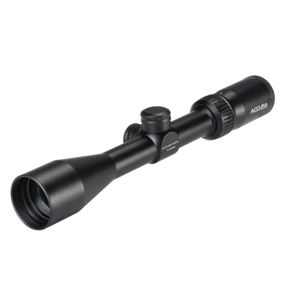 Accura Rapid 4-12x40 Plex Riflescope With Rings