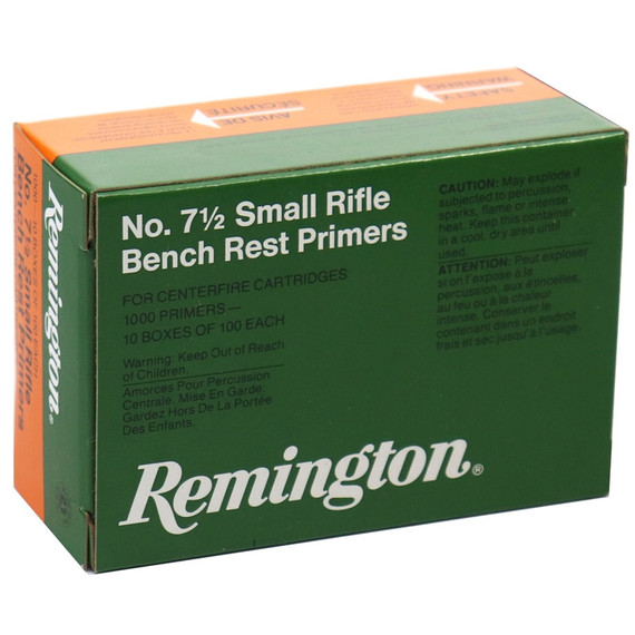 Remington Primer 7 1/2 Smale Rifle Bench Rest