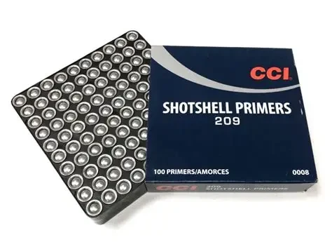 Cci 209 Shotshell Primers, 100 Pack (1203408)