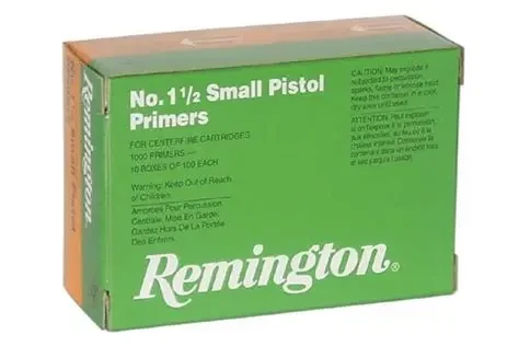 Pack Of Remington Primer 1 1/12 Small Primer X 1000