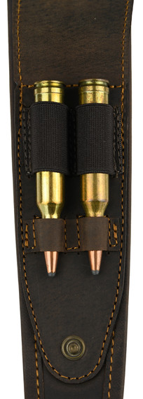 Artipel Leather Rifle Sling Adj Length Neoprene B Carrier