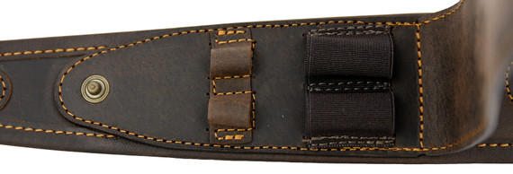 Artipel Leather Rifle Sling Adj Length Neoprene B Carrier