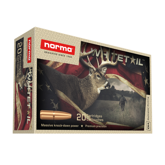 Norma .223 Rem 55gr Whitetail Sp 20 Pack