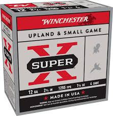 Pack Of Winchester Super X 12g 4 2-3/4 32gm X250