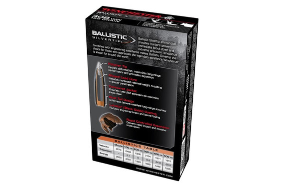 Win Ballistic Silvertip 308 168gr