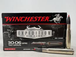Winchester Expedition Big Game 30-06sprg 180gr Abct