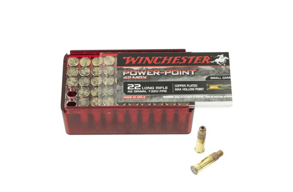 Winchester Power Point Max 22lr 42gr Hp