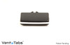 Black with Chrome Vent Tab